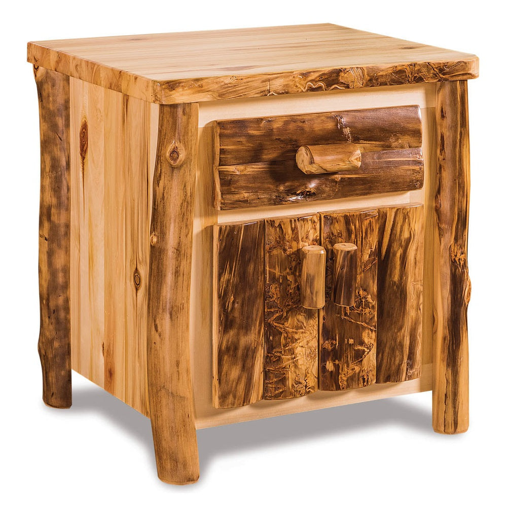 1 Drawer 2 Door Nightstand - Aspen