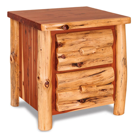 2 Drawer Nightstand - Red Cedar
