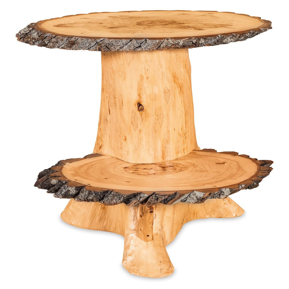 2 Slab Stump End Table