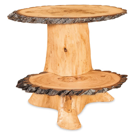 2 Slab Stump End Table
