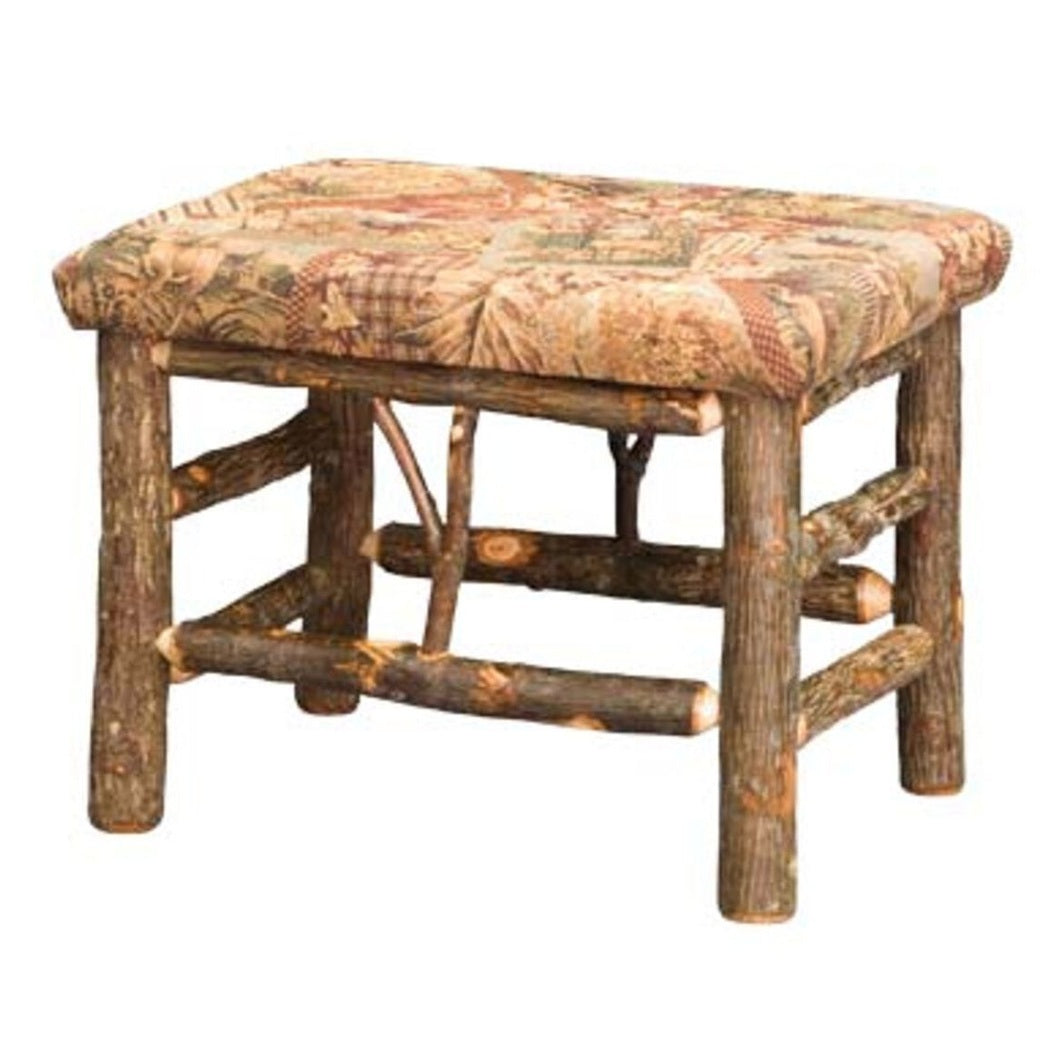 24" Bench With Fabric Seat