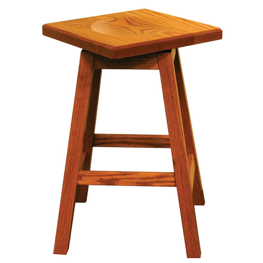 24" Swivel Mission Bar Stool