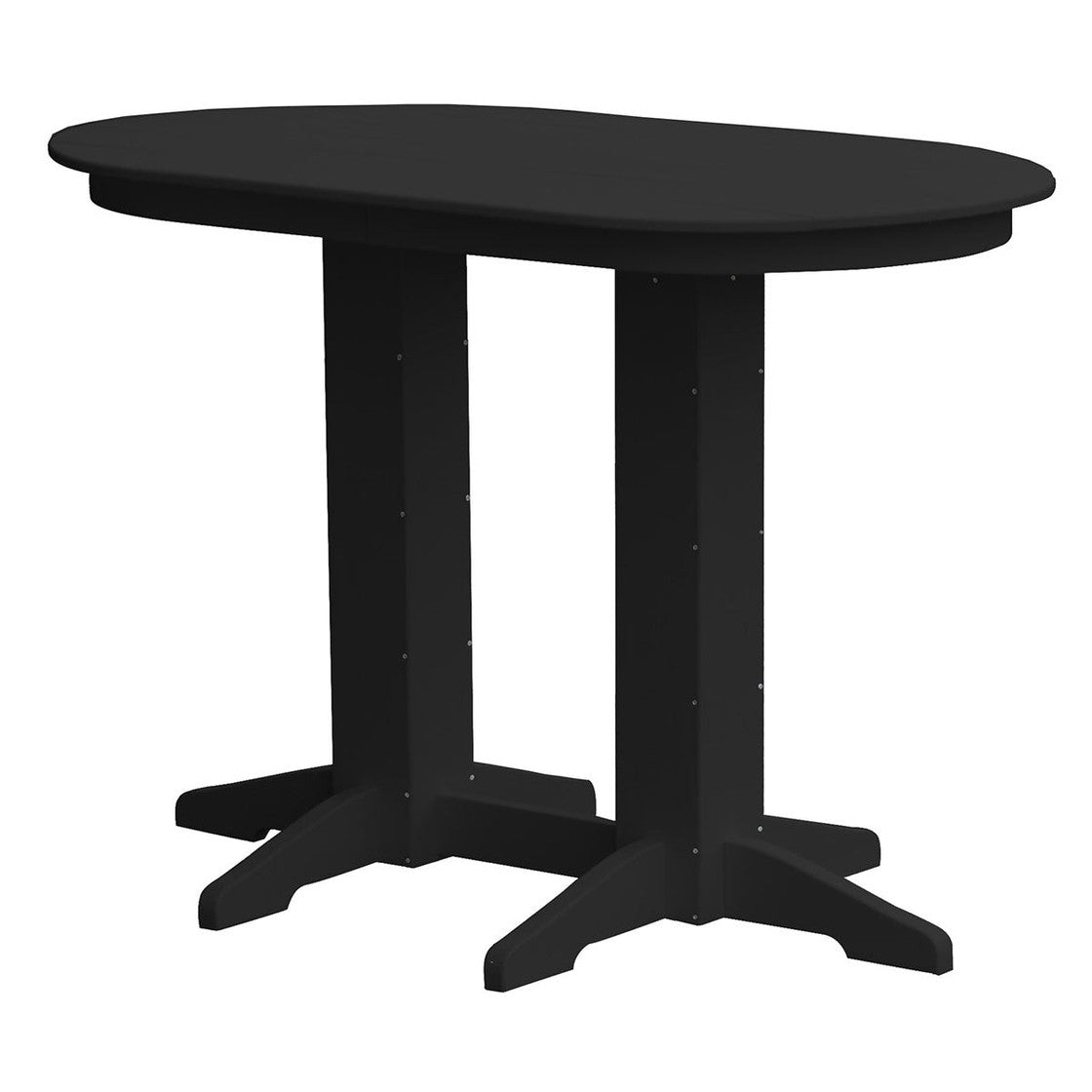5' Oval Bar Height Table