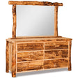 6 Drawer Dresser with Mirror