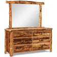 6 Drawer Dresser with Mirror - Aspen