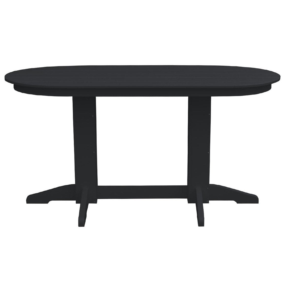 6' Oval Counter Height Table