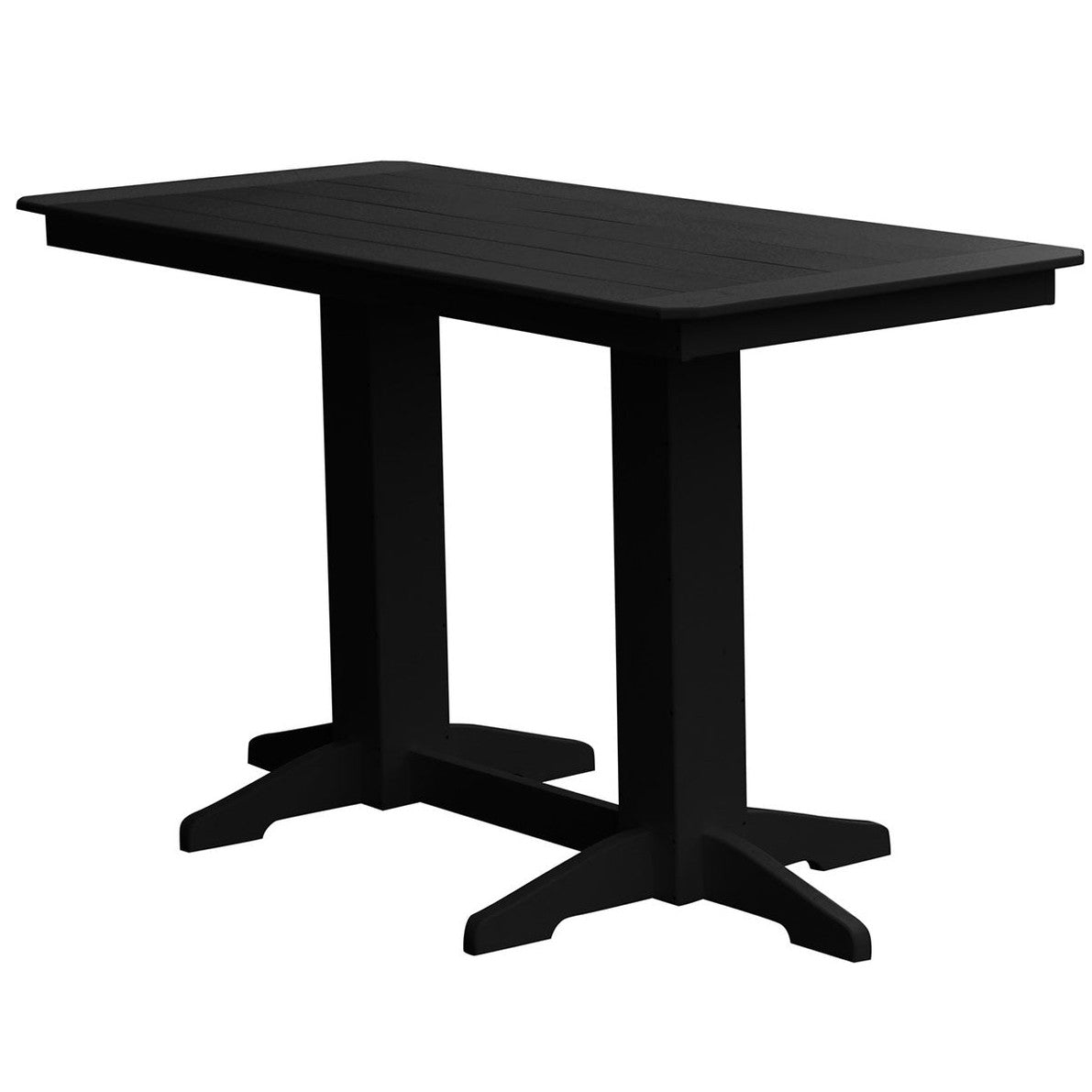 6' Rectangle Bar Height Table