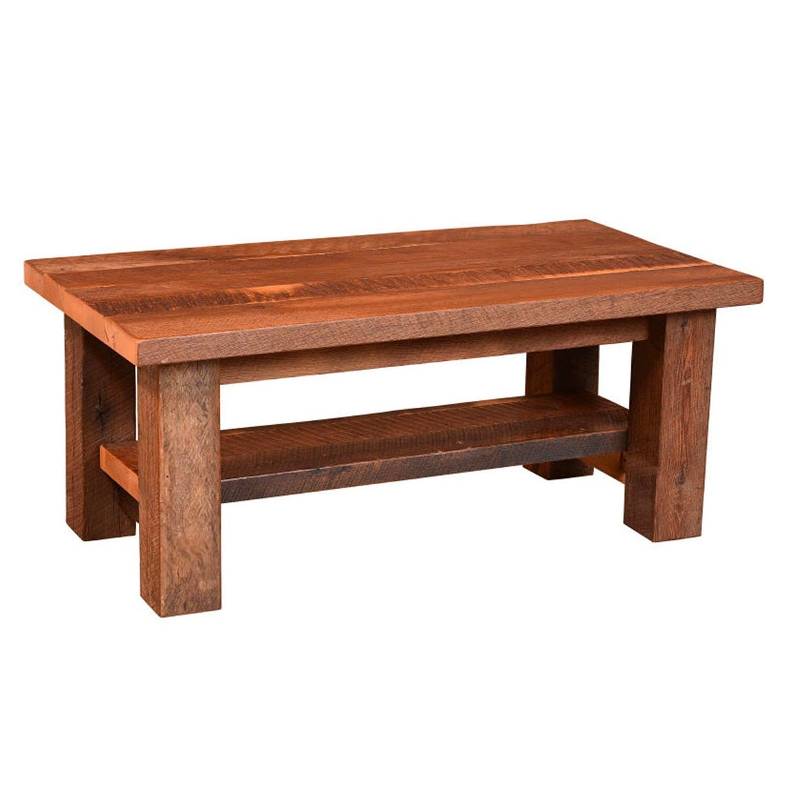 Almanzo Coffee Table with Shelf
