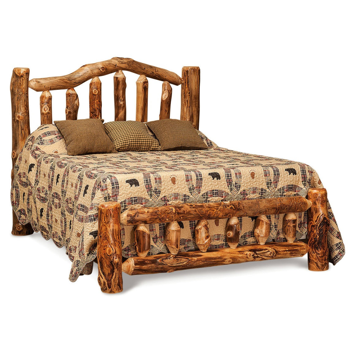 Aspen Bed with Low Footboard