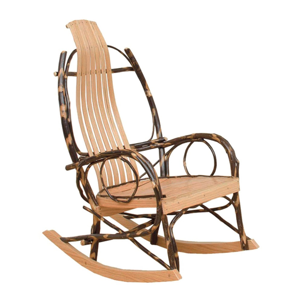 Twig Arm Hickory Rocker
