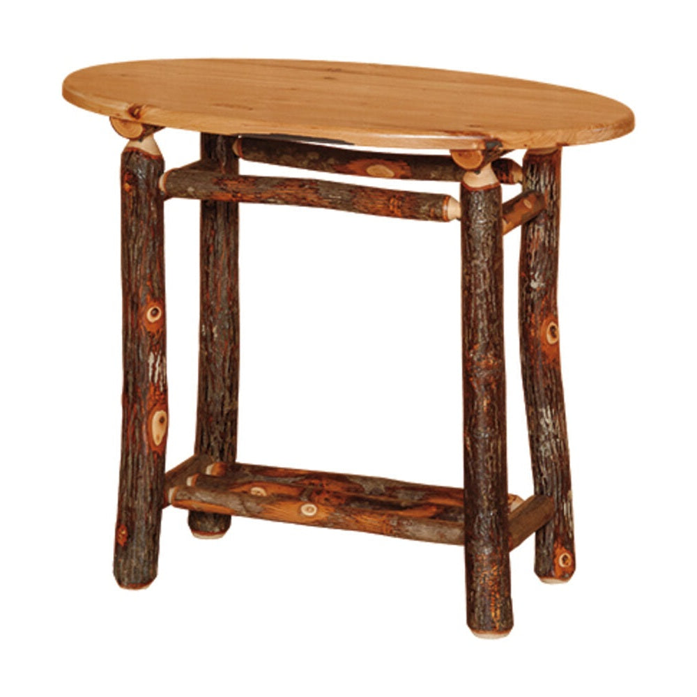 Oval End Table