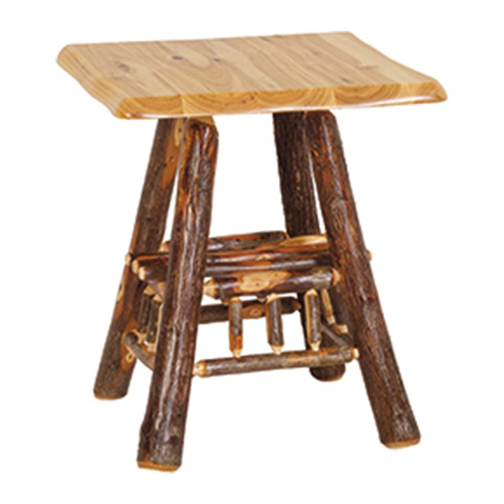 Truffle Wavy End Table