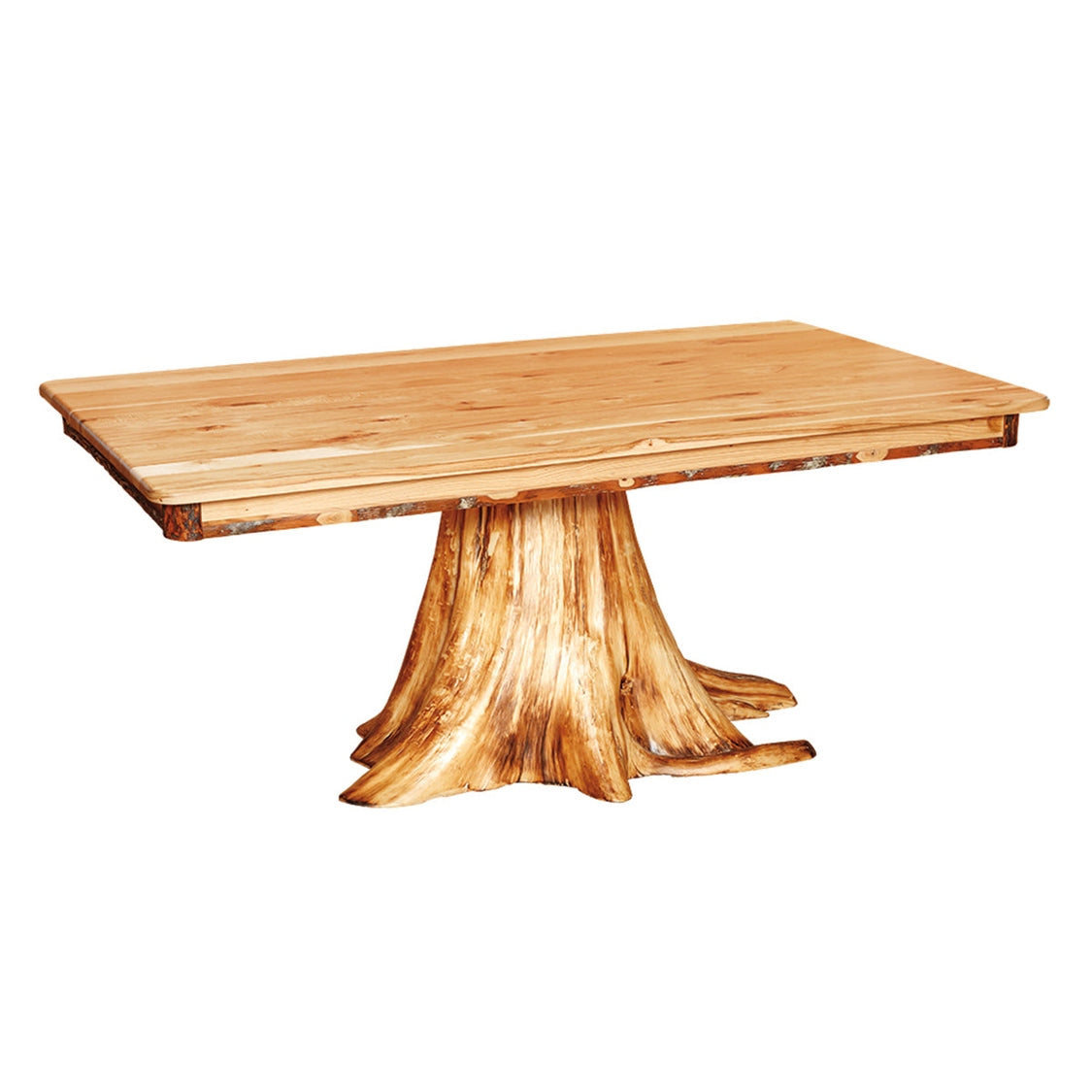 Stump Table Solid Top