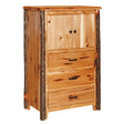 3 Drawer 2 Door Chest Wavy Edge