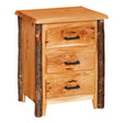 3 Drawer Nightstand Wavy Edge