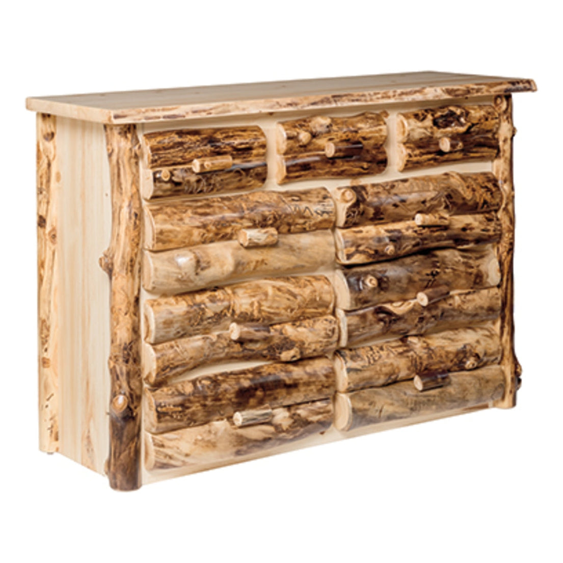 Colorado Aspen 9 Drawer Chest