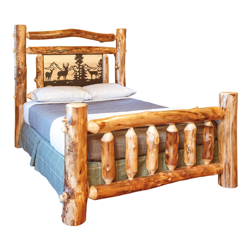 Colorado Aspen Grand Metal Art Bed