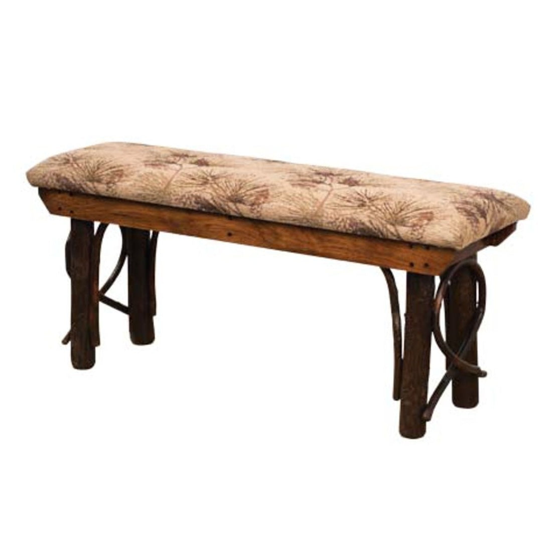 Bench With Fabric Seat