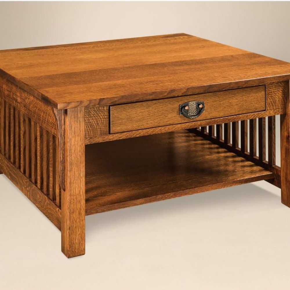 Bow Arm Mission Coffee Table