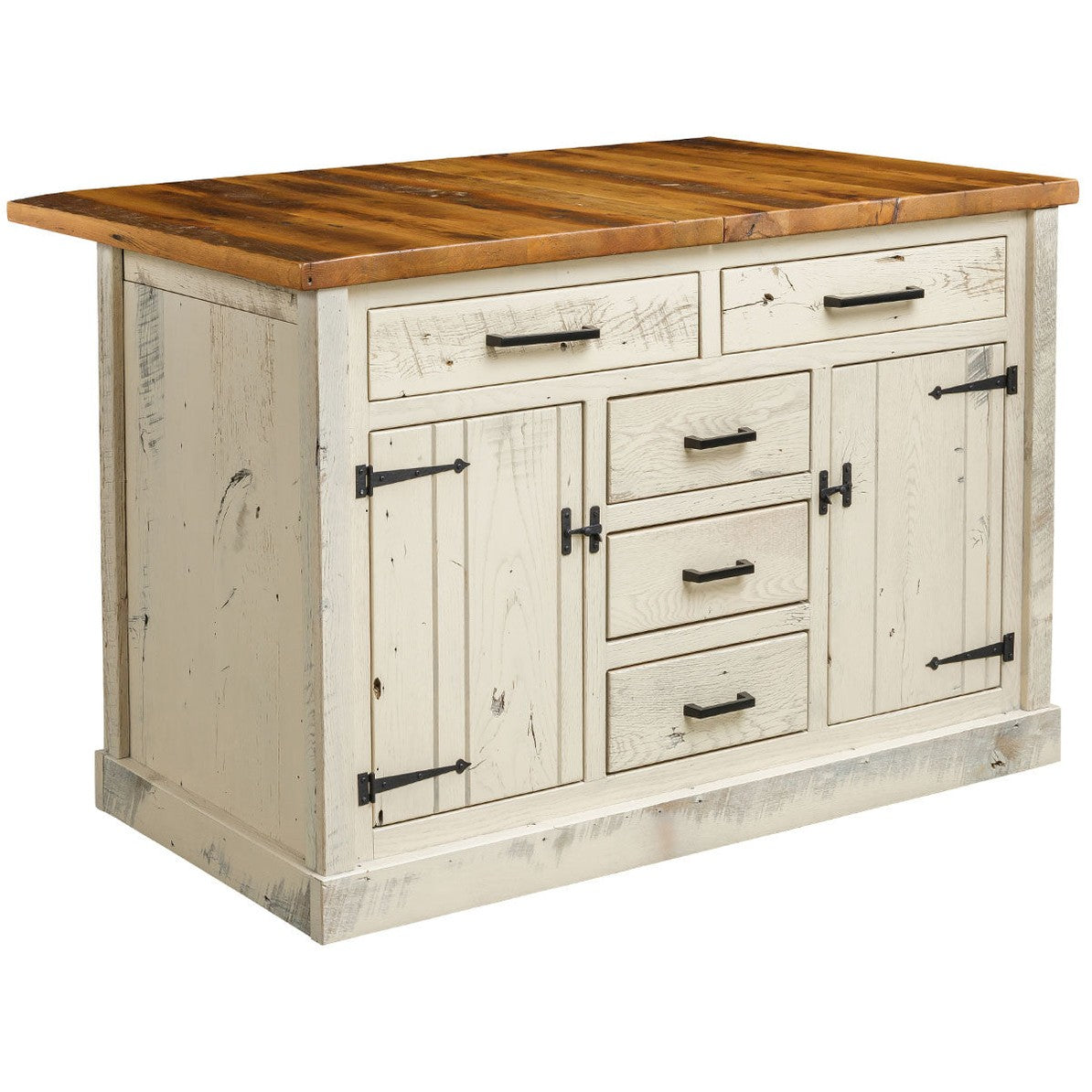 Bradmor Island With 3 Drawers