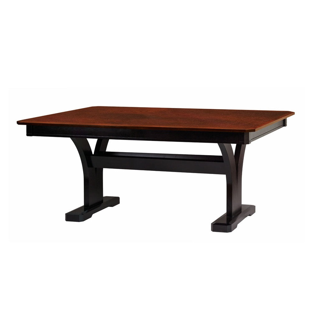 Bristol Solid Top Trestle Dining Table