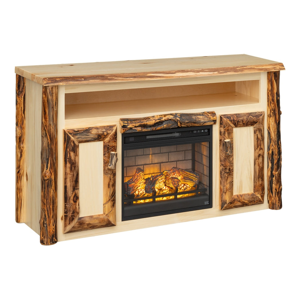 Colorado Aspen Fireplace TV Stand - 60"W