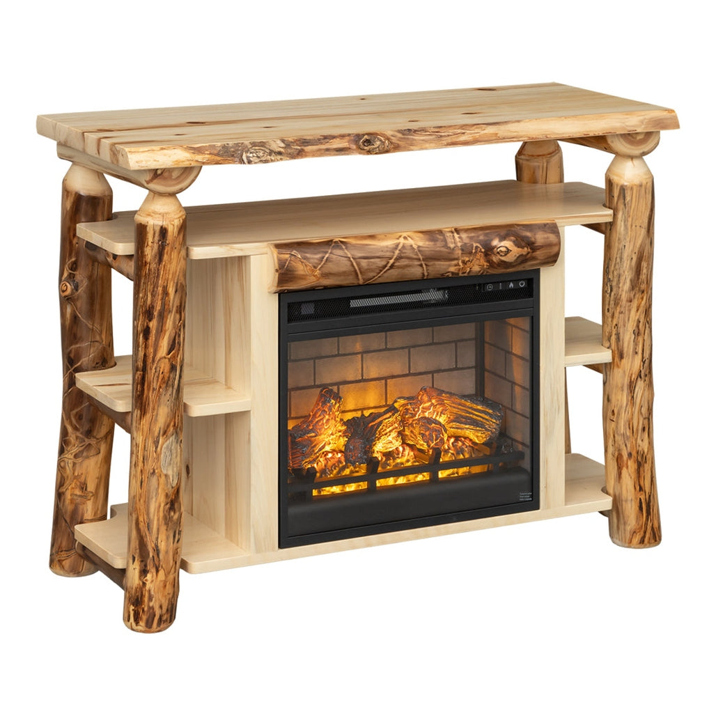 Colorado Aspen Fireplace TV Stand - 48"W