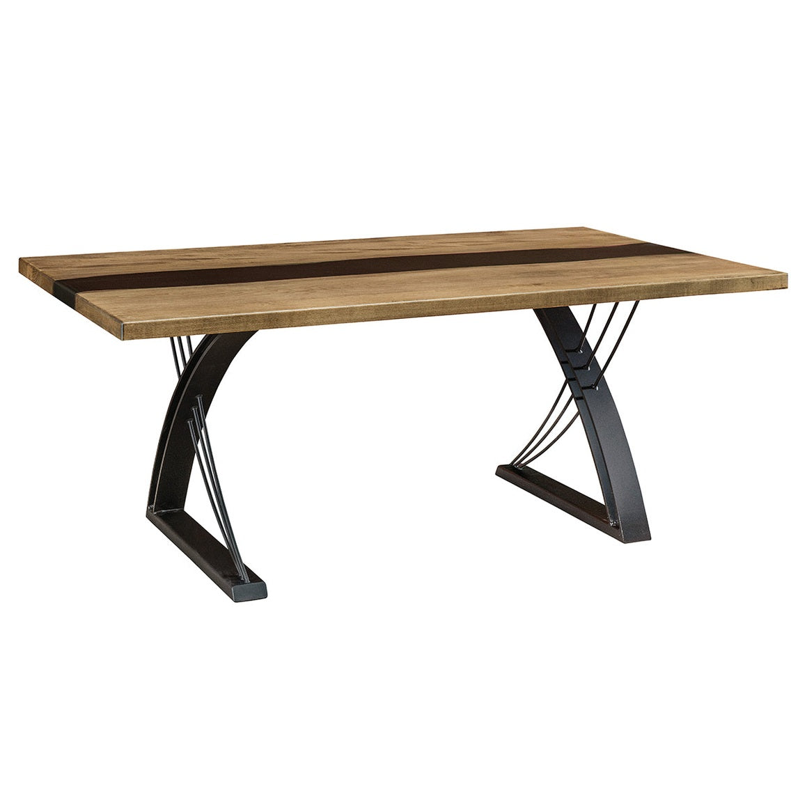 Century Edge Epoxy Table