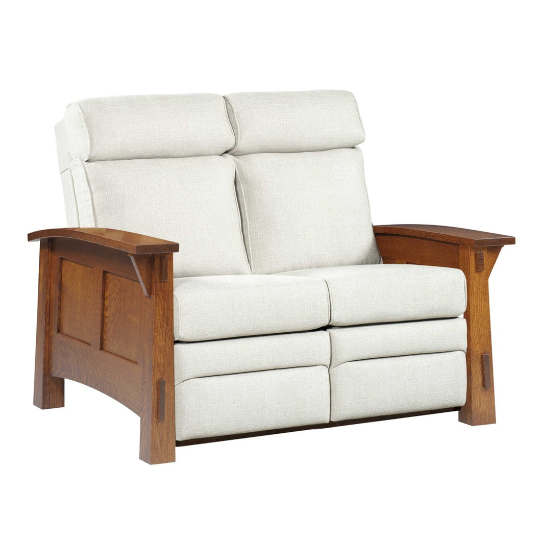 Country Shaker Recliner Love Seat