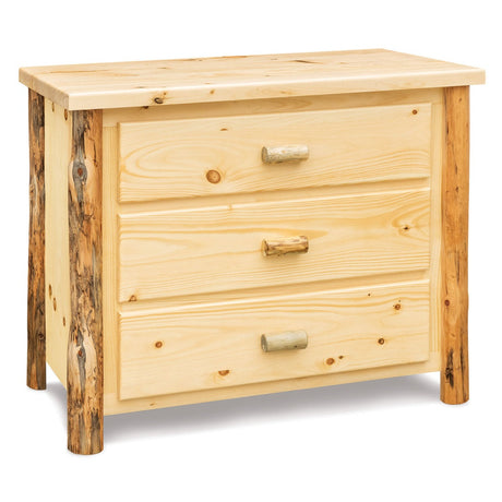 Econo 3 Drawer Chest - Rustic Pine
