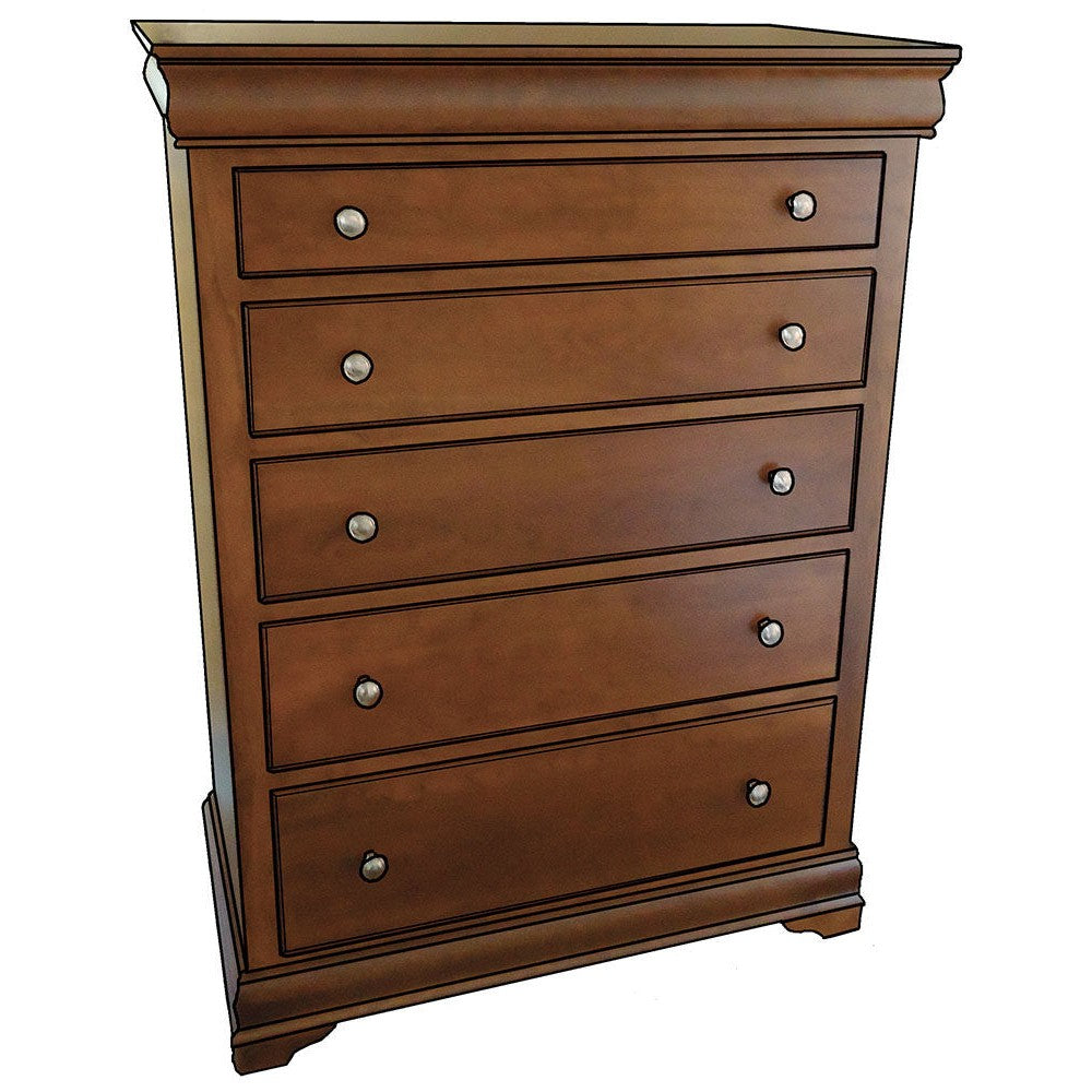 Edelweiss Large 5 Drawer Chest