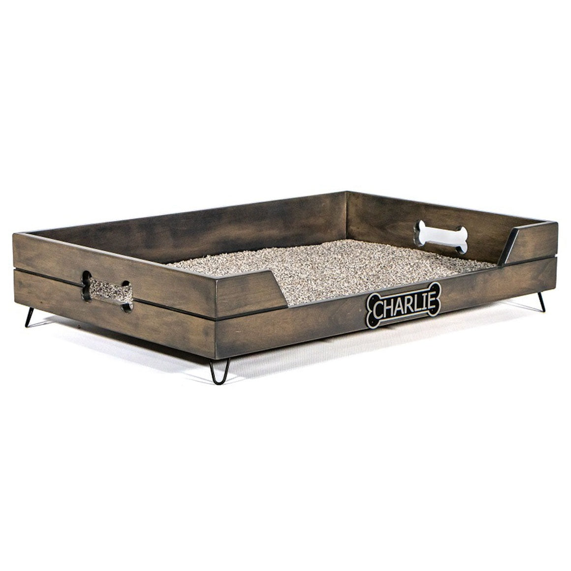 Elite Series Queen Pet Size Bed - Hairpin Foot