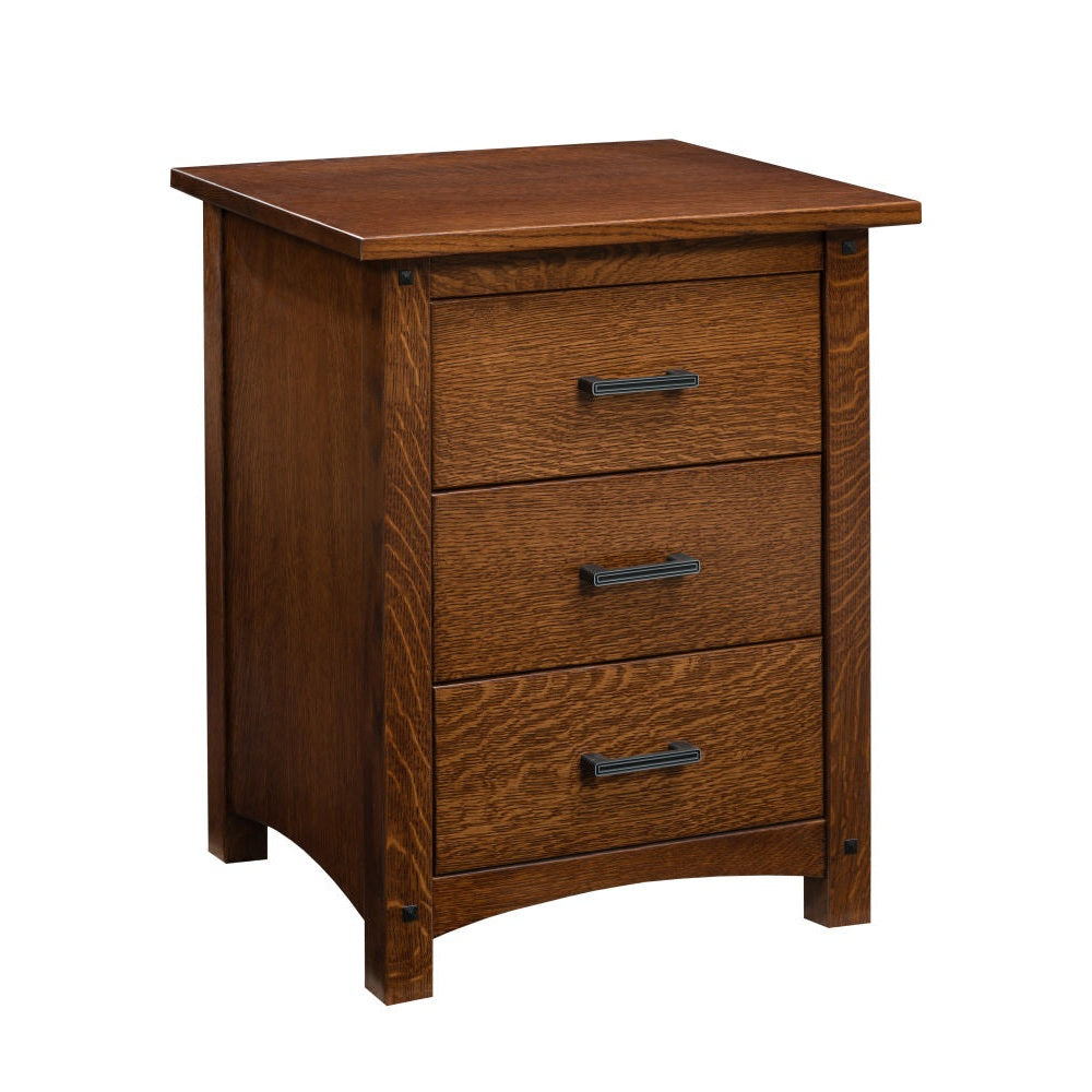 Emory Grand 3-Drawer Nightstand