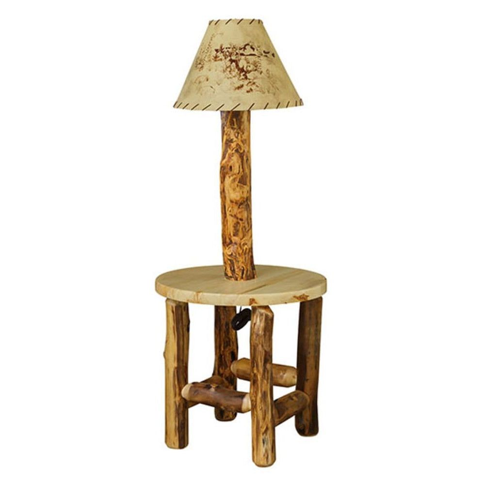 End Table With Light