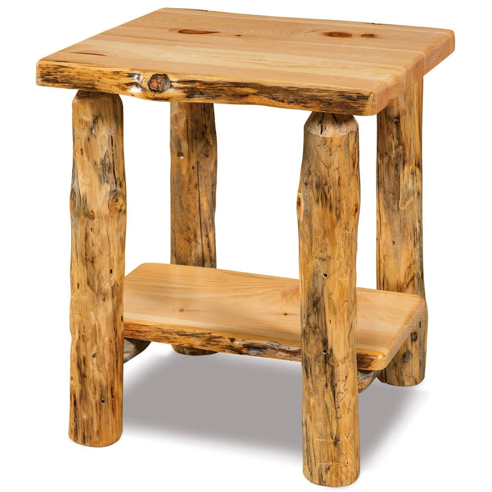 End Table with Shelf