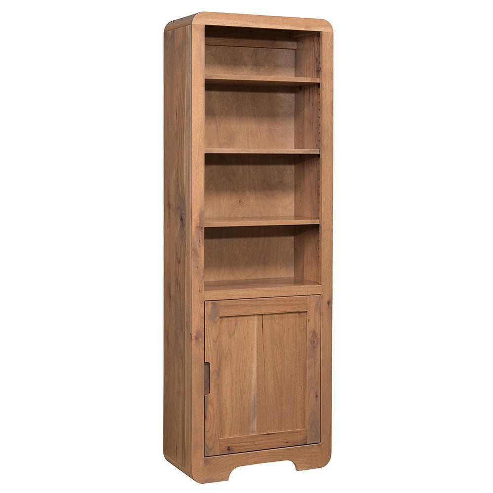 Europa Bookcase With Door - 24"W