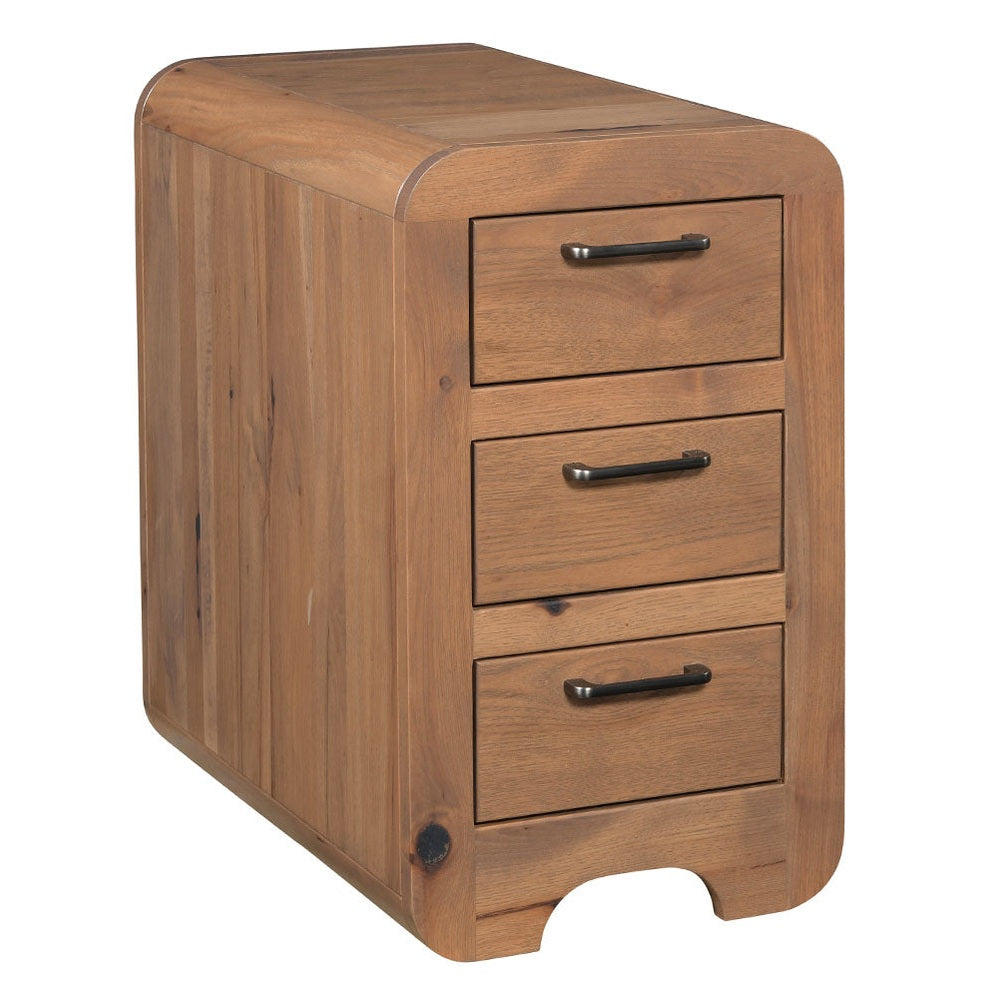 Europa Chairside Table With Drawers