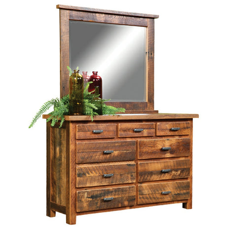 Farmhouse 9 Drawer Dresser