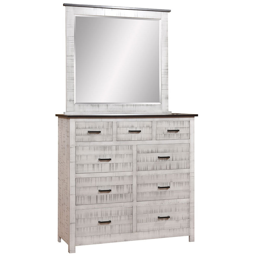 Farmhouse Dresser with Mirror
