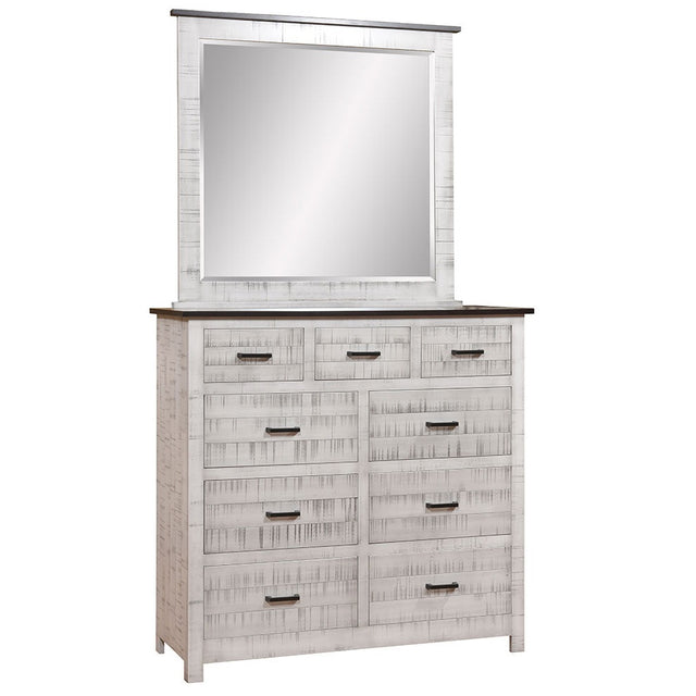 Farmhouse Dresser with Mirror