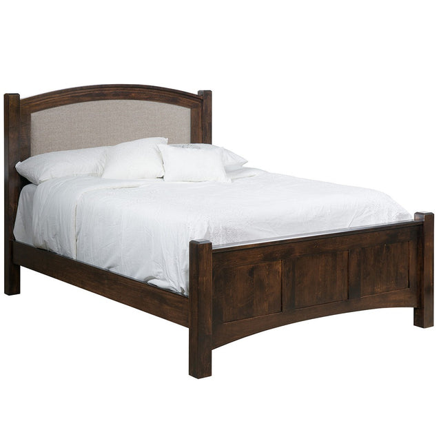 Finland Bed with Fabric Headboard