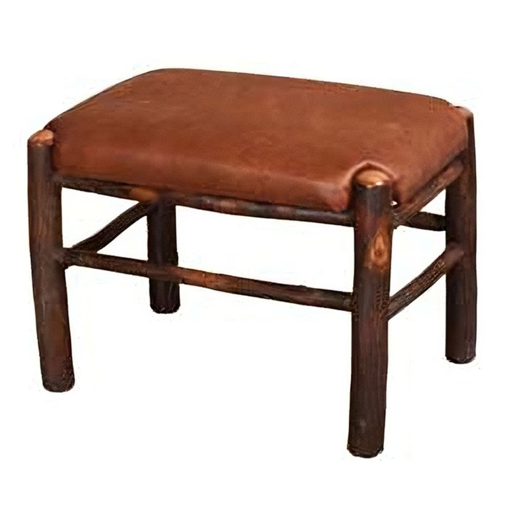 Fireside Stool With Fabric