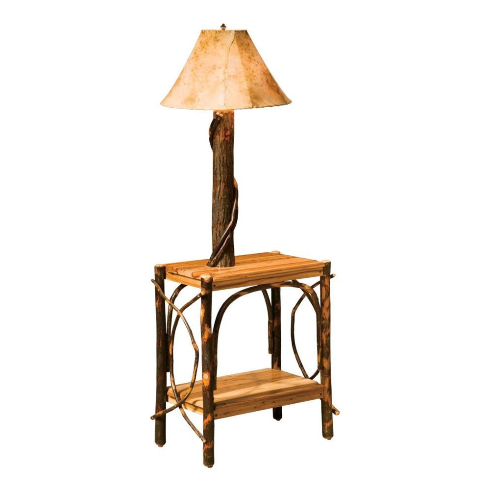 Floor Lamp And Table