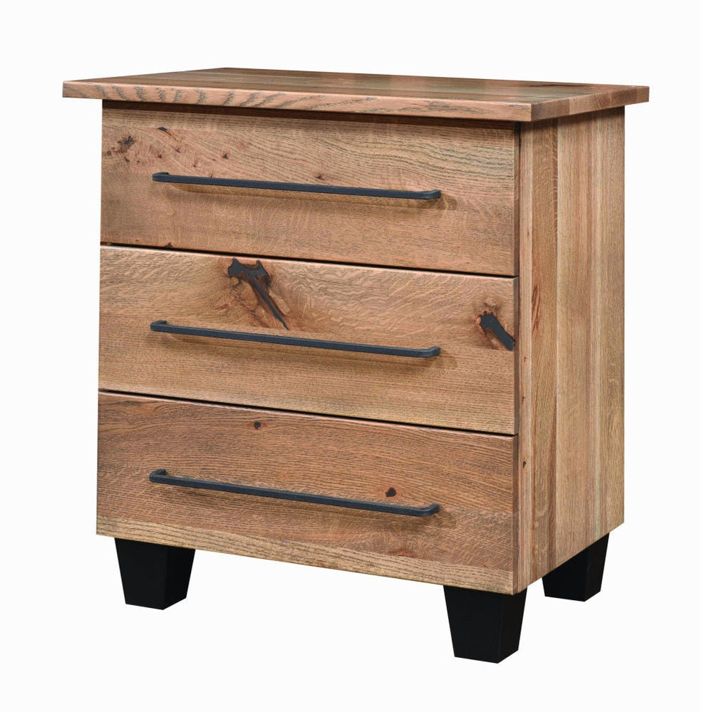 Grand Sequoia 3-Drawer Nightstand