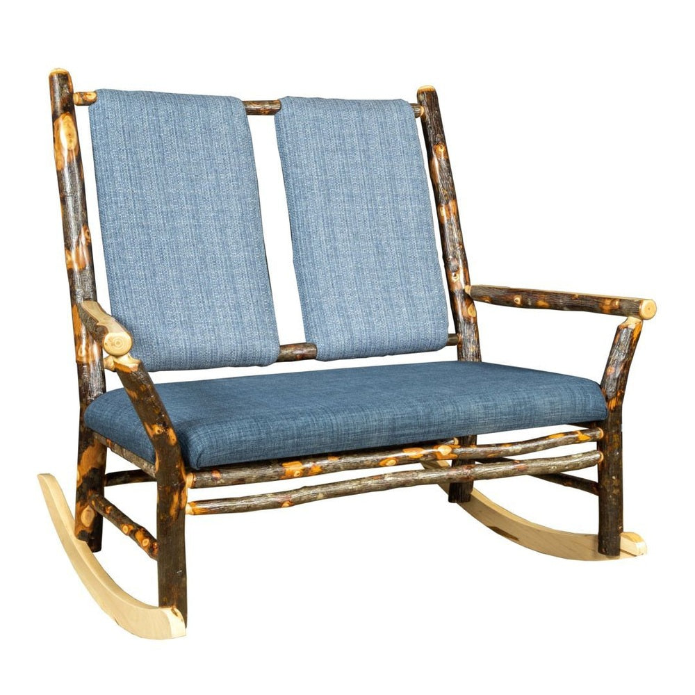 Grandpa Double Rocker With Fabric