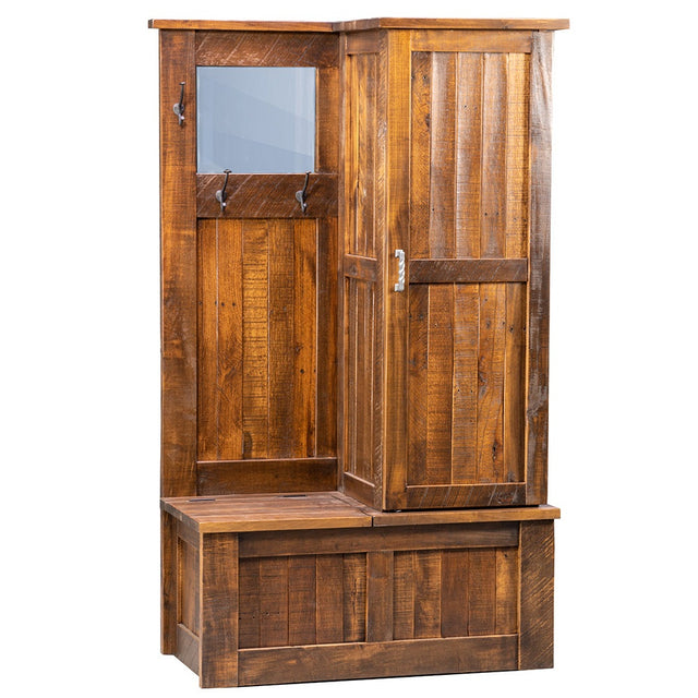 Hall Bench with Side Storage
