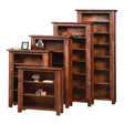 Hand Hewn Bookcases