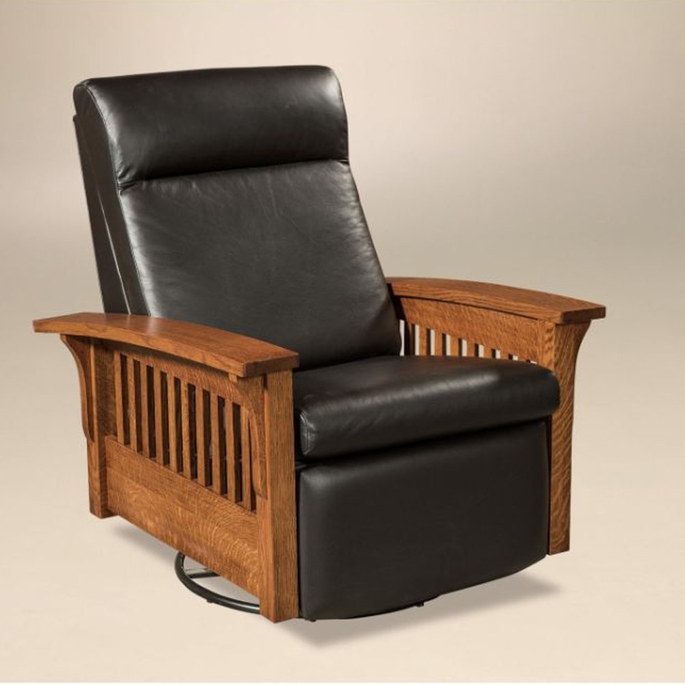 Hoosier Gilder Recliner Swivel