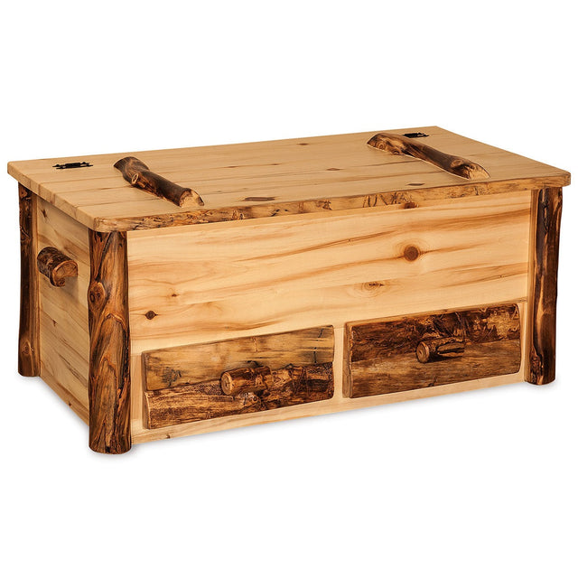 Hope Chest with Drawers - Aspen