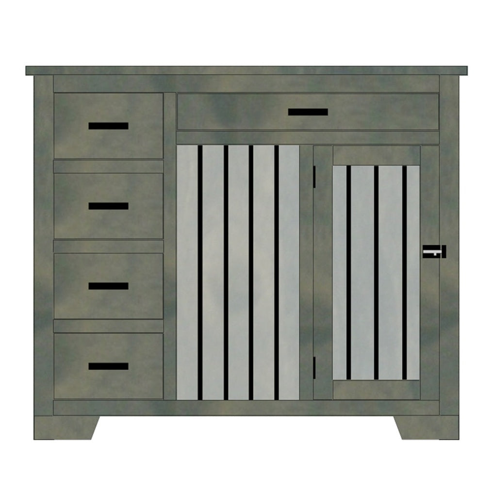 Legacy Large Single Hinged Door Crate
